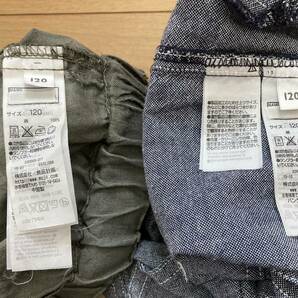 120サイズ MUJI/無印 まとめ売り4点 男の子 USEDの画像4