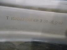 ◇100系 ハイエース 最終型 RZH101G スチールホイール 15インチ NO.293153【個人宅送料別途加算・S1サイズ】_画像3
