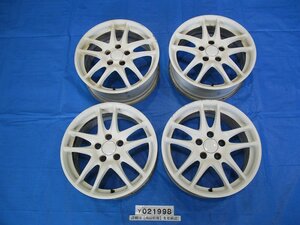 DC5 インテグラ タイプR 後期 純正 17x7JJ +60 5Ｈ 114.3 白 アルミホイール 4本 21998【個人宅送料別途加算・S1サイズx2個分】