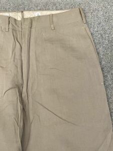 60s u.s.army chino pantsパンツ USA ミリタリーUS ARMY アメリカ軍 チノ トラウザーズ チノパン ジップフライアーミー ヴィンテージ