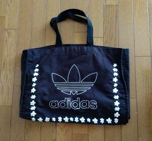 アディダス adidas トートバッグ 手提げバッグ 黒