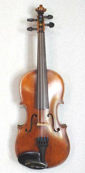 無料試奏可,聡明な音質・音量保証/返品可,分数銘器 3/4 子供用バイオリン,整備済,1900年頃ドイツ工房製 ヴァイオリン,分数オールド弓付 