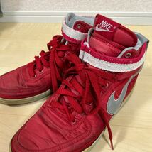 NIKE ナイキ 325317-601スニーカー ハイカット　サイズ29cm 赤　メンズ 靴　シューズ　used 中古_画像4