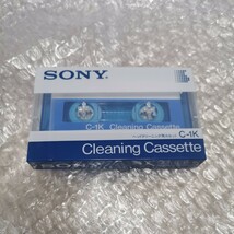 O カセットテープ ソニー SONY ヘッドクリーニング用カセット C-1K _画像1