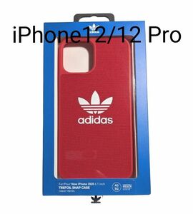 adidas Originals iPhone12/12 Pro ケース Scarlet 42269EX7937