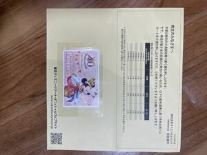 送料無料東京ディズニーリゾート 株主用 パスポート　有効期限2024年6月30日です！すぐ発送します