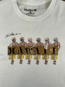 【送料無料】新品 Hurley Hawaii 限定 スカルフラガール Tシャツ ハーレー skull fula girl スケートボード powell santa cruz surf サーフ