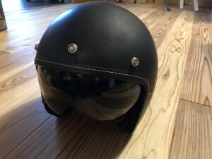 ヤマハ　ヘルメット ジェットヘルメット マットブラック Lサイズ