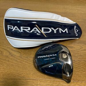 callaway PARADYM キャロウェイ パラダイム トリプル ダイヤ 9.0° ドライバー ヘッドのみ ヘッドカバー付