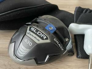 T1703【テーラーメイド】TaylorMade SLDR 430 TP 10°／ヘッドカバー・レンチ付き／ヘッド単品