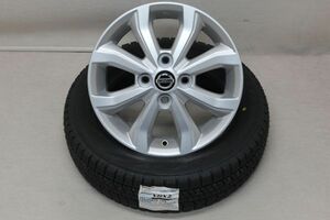 日産 デイズルークス ハイウェイスター B21A 純正 14インチ BS VRX2 155/65R14 2023年 ホイールセット 新品スタッドレス 中古ホイール