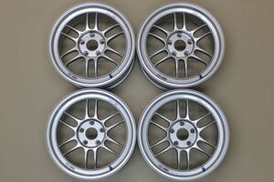 美品 ENKEI Racing RPF1 17インチ 8J +45 PCD 114.3 5穴 5H 1台分 エンケイ レーシング 軽量 中古 引取歓迎 スイフトスポーツ