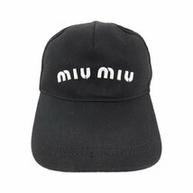 ミュウミュウ MIU MIU キャップ_画像2