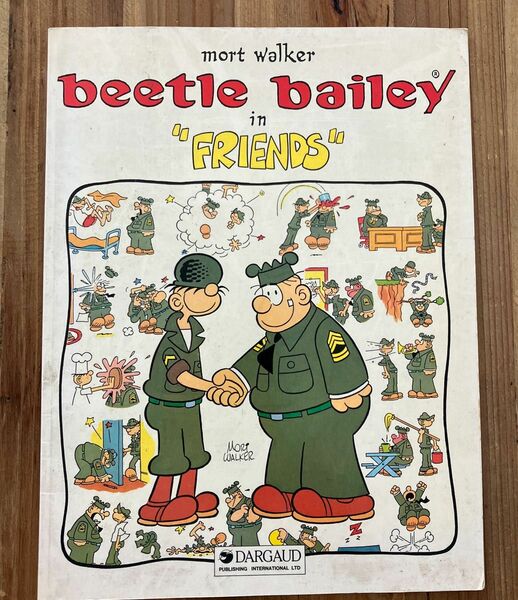 beetlebailey in friends 英語絵本　英語コミック　アメコミ