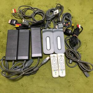 Xbox|AC adaptor |HDD| remote control |AV cable | power supply cable | summarize Junk 15 point 