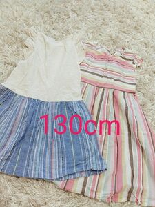 130cm 女の子 子供服 ワンピース エニィファム まとめ