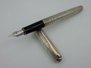 PARKER パーカー SONNET ソネット 万年筆 18Kペン先 スターリングシルバー 925SV M 1