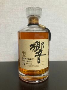 SUNTORY HIBIKI サントリー 響 17年 裏ゴールドラベル 首紐つき 箱なし