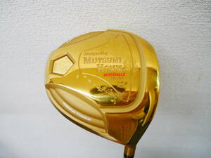 ★良品●MUTSUMI HONMA●GOLF PREMIUM●MH-488MAX 鳳凰 GOLD●10.5度●MH専用 超軽量カーボンシャフト●R●ドライバー