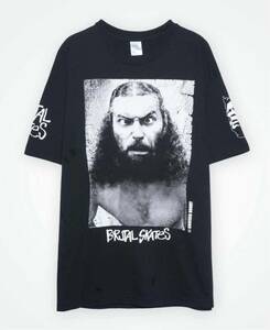 即決 HxS BRODY FACE T BLACK サイズL 半袖Tシャツ 黒 新品未使用 HIROTASAIGANSHO 廣田彩玩所 HS