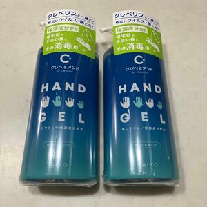 クレべ&アンド　保湿成分配合　ハンドジェル　HANDGEL 2本セット　大幸薬品