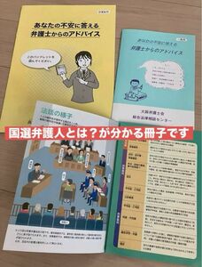 【レア！】国選弁護人とは？が分かる　逮捕・勾留された場合　流れがわかる説明冊子　国選弁護　弁護士会