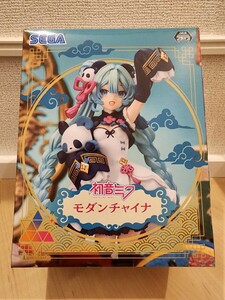 初音ミク モダンチャイナ Luminasta ルミナスタ 初音ミクシリーズ プライズ フィギュア 新品 未開封 箱付 SEGA 1円スタート 