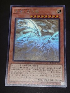 遊戯王 YU-GI-OH 青眼の亜白龍 オルタナティブ ホログラフィック シークレットレア ホロ 1円スタート RC02-JP000 38517737 A