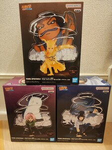 NARUTO ナルト 疾風伝 PANEL SPECTACLE ナルト サスケ サクラ 新たなる三竦み Figure プライズ フィギュア 新品 未開封 箱付き 1円スタート