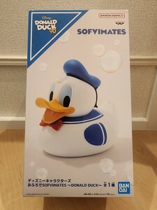 ディズニー キャラクターズ ドナルドダック おふろで SOFVIMATES ソフビ プライズ フィギュア 新品 未開封 箱付き 1円スタート 最新 A