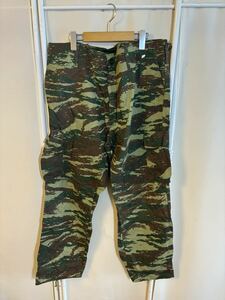  cargo pants military camouflage camouflage outdoor light series Tiger duck euro series old clothes waist approximately 96