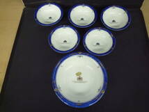 ▼TABLE WARE EXCELLENT BY YAMAGO スープ皿 ボウル皿 大1枚 小5枚 電子レンジ可能 ※ジャンク品 ■80_画像2