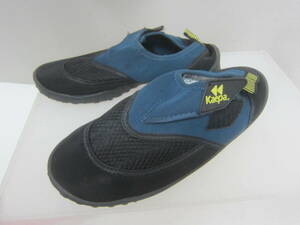 *18) ребенок вода обувь *[Kaepa] морской обувь размер 23.0. голубой включение в покупку не возможно коробка нет * долгосрочное хранение / ощущение б/у текущее состояние товар #60