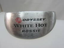 ★139）パター・オデッセイ　「ODYSSEY/WHITE HOT ROSSIE」 サイズ約）81.4㎝【32インチ】/約470g　※使用感現状品■120_画像1