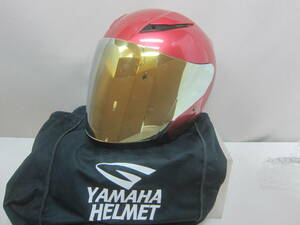 ★27）ジェットヘル・ヤマハ「YJ-20」 Sサイズ（55-56㎝）　※キズ使用感現状品■80