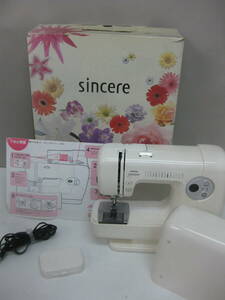 * Brother sewing machine *[sincere/ZZ3-B120] box, instructions equipped * electrification only verification Junk / use impression present condition goods #100