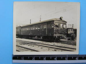 (J53)63 写真 古写真 電車 鉄道 鉄道写真 104 荷物