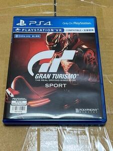 GRAN TURISMO SPORT PSVR PS4ソフト