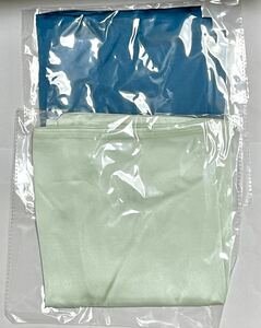 グリーン ブルー 2枚セット シルク枕カバー 51*36cm まくら 洗える 両面シルク 柔らかい 滑らか 美肌 ヘアケア ファスナータイプ シングル