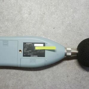 [SK][C4020580] RION リオン NL-31 精密騒音計 SOUND LEVEL METER ケース付きの画像7