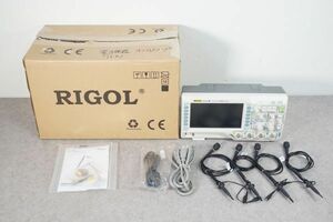 [NZ][E4049410] RIGOL リゴル DS1054Z オシロスコープ 50MHz 4ch 1GSa/s 専用ケーブル、元箱付き