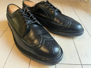 70年製ケンムール フローシャイム Kenmoor 10D ブラック　革靴　ビンテージ　Florsheim