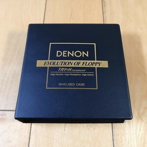 DENON Denon EVOLUTION OF FLOPPY TRY-H shield case floppy disk case 