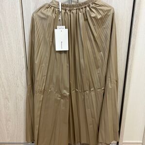 プリーツスカート グレージュ 未使用