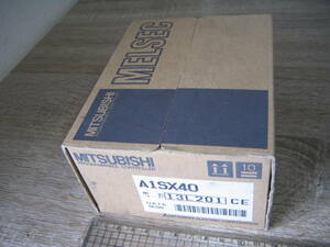 4603　MITSUBISHI　三菱　シーケンサー　A1SX40　MELSEC‐Ａ　ＤＣ入力ユニット プラスコモンタイプ　未使用　未開封品