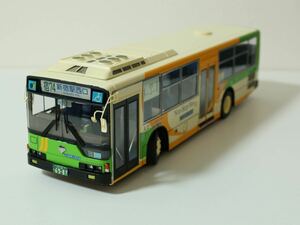  capital . bus ( Mitsubishi Fuso KC-MP747K) ( plastic model ) has painted finished Aoshima 1/32