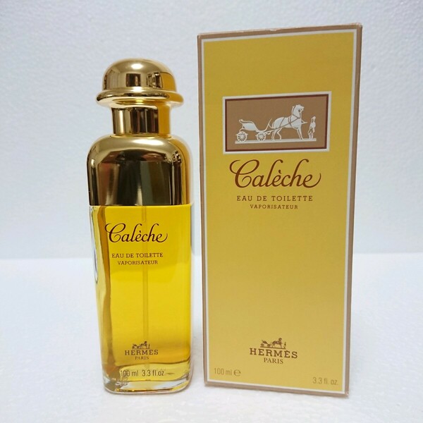 未使用 エルメス カレーシュ オードトワレ EDT 100ml HERMES Caleche 送料無料