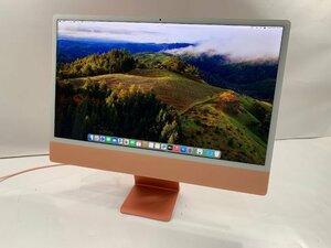 1 jpy start!!Apple iMac A2438 (24-inch, M1, 2021) orange goods with special circumstances [Dmc]