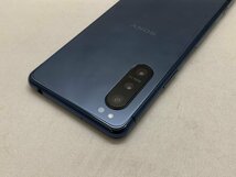 1円スタート！！《SIMロック解除済》 Xperia 5 Ⅱ SO-52A 128GB ブルー 訳あり品 [San]_画像7