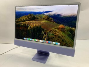 Apple iMac A2438 (24-inch, M1, 2021) パープル [Dmc]